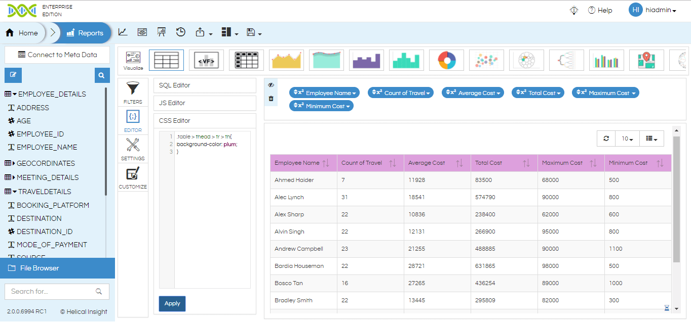 How To Change Table Header Color In Excel