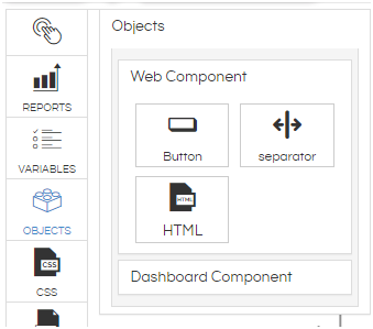 Dashboard Header Object