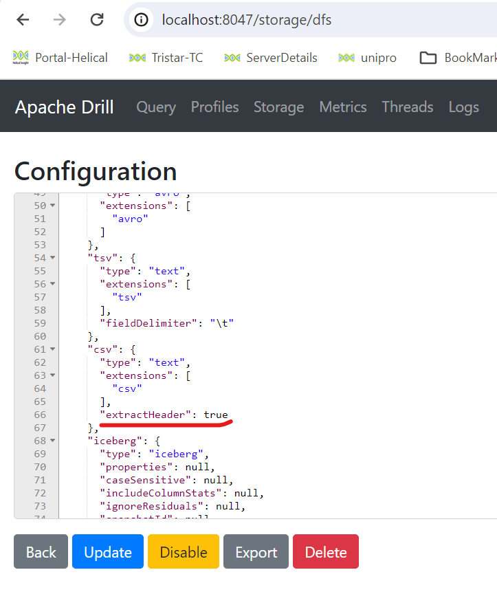 Connecting To Flat Files Using Apache Drill In Helical Insight 5.1