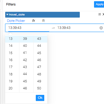 Date/Date Time Usage as Filters In Helical Insight