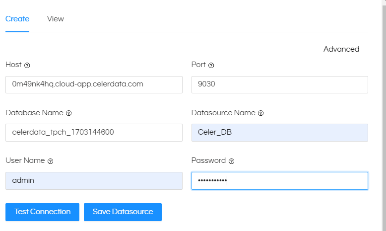 How to Connect CelerData (StarRocks) to Helical Insight