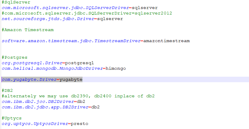 How to connect Yugabyte DB From Open Source BI Helical Insight