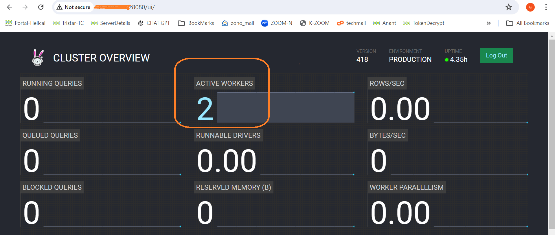 Implementing load balancing in Trino