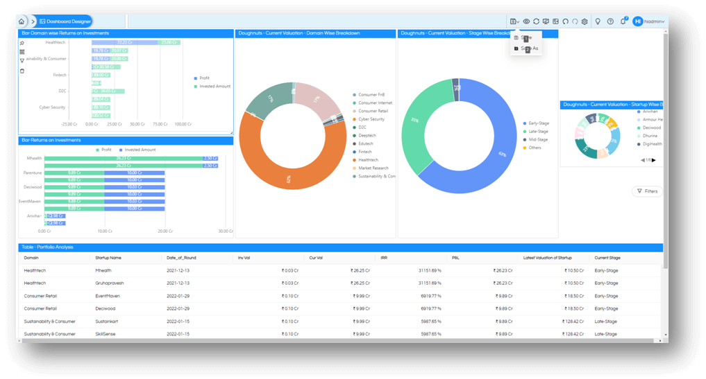 Shortcuts In Dashboards