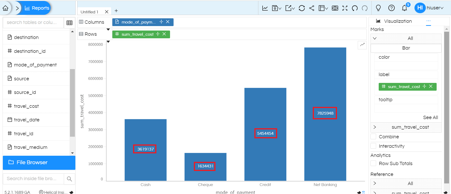 Customization: Changing Data Label Color and Rotate Data Label