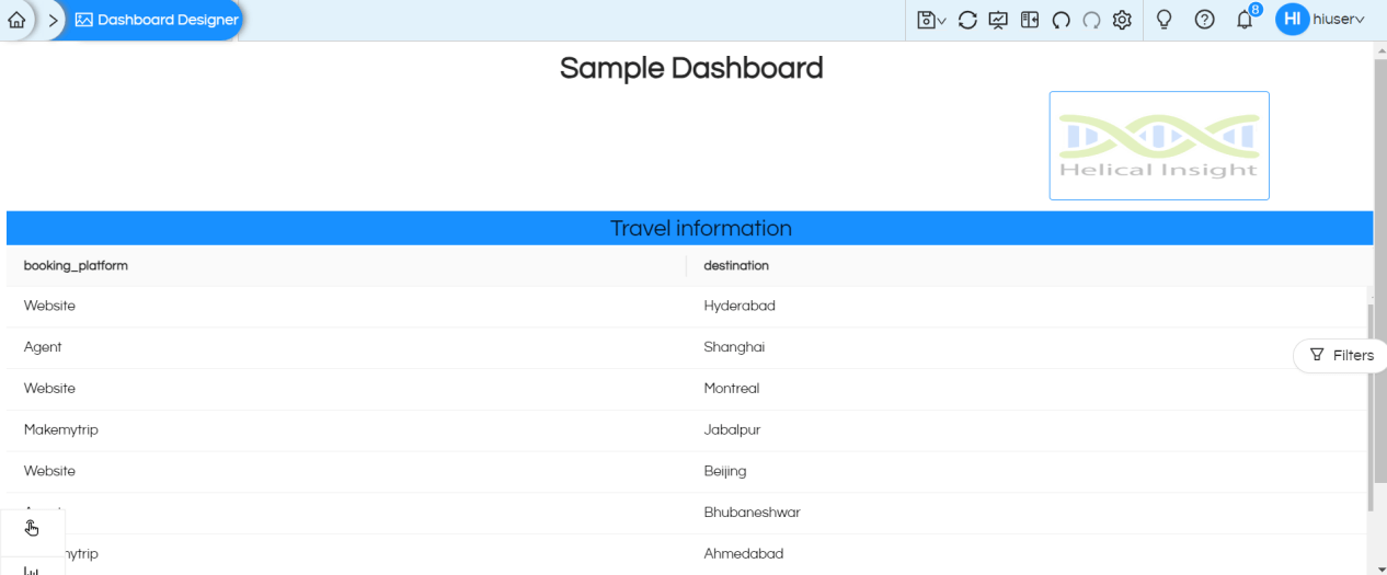 Overlay Functionality : Dashboard Designer