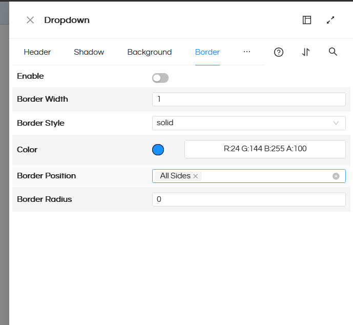 Right-Click Operations In Dashboard Designer