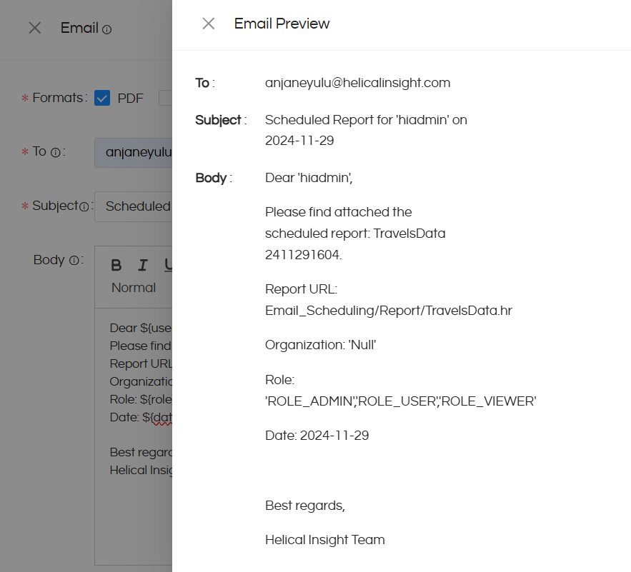 Customizing Email Scheduling with Advanced Parameters