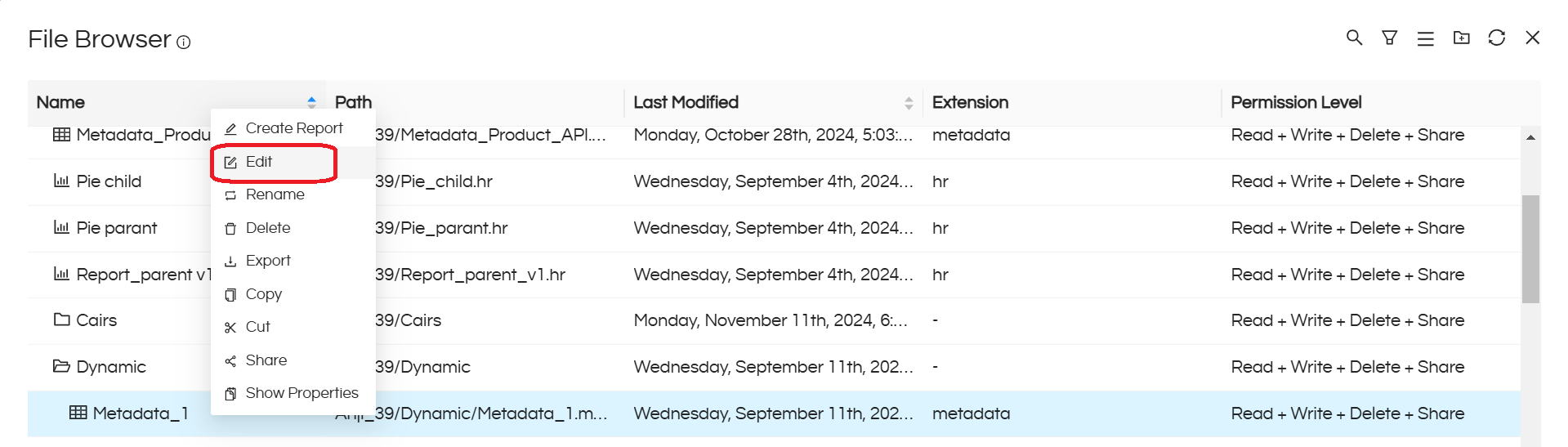 How to Edit Metadata