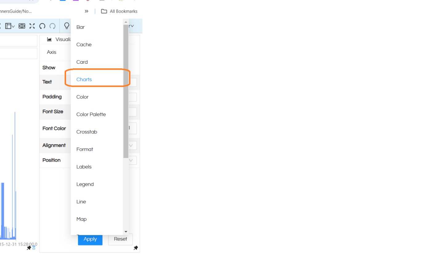 Sub Chart Option